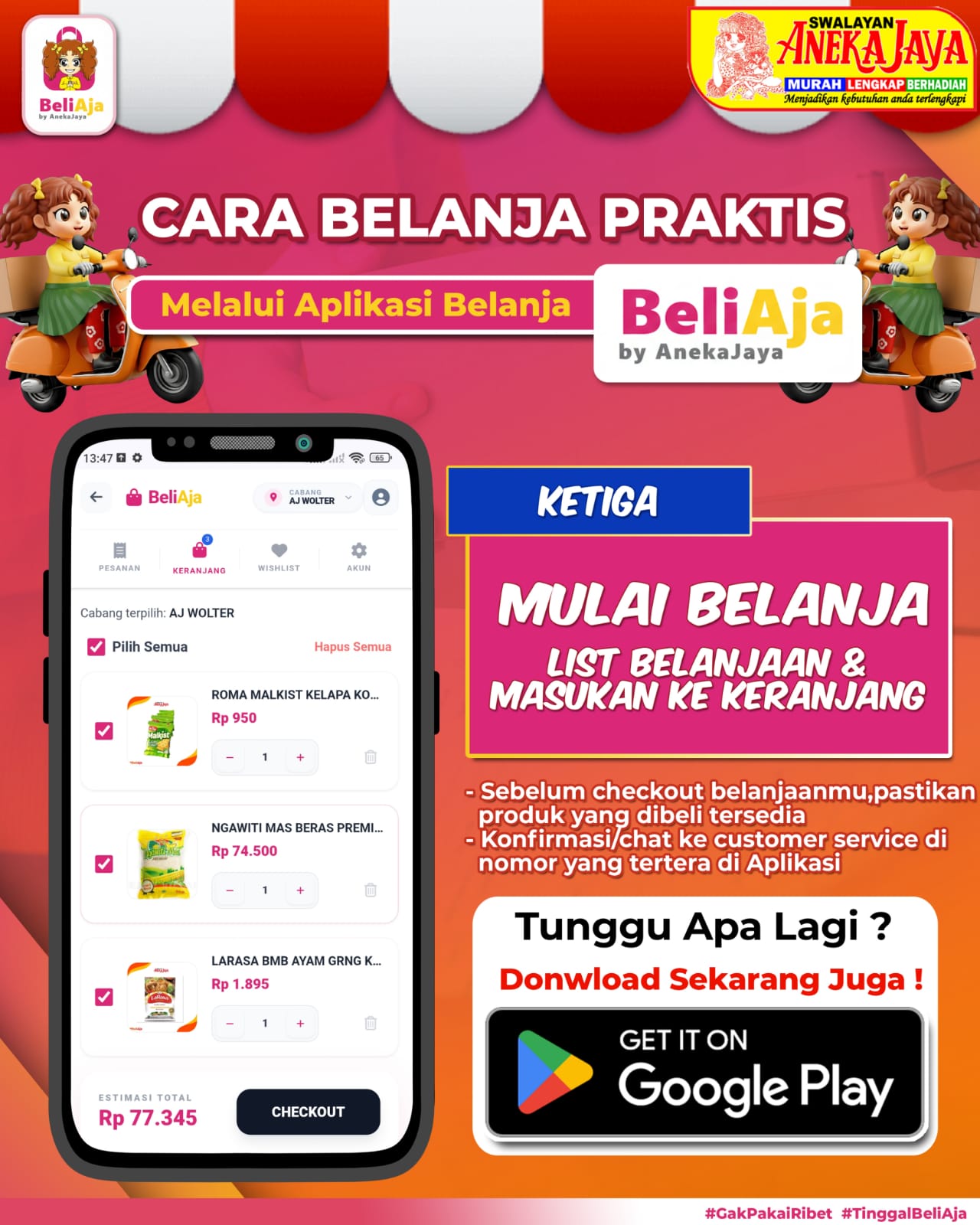 Panduan Langkah 3