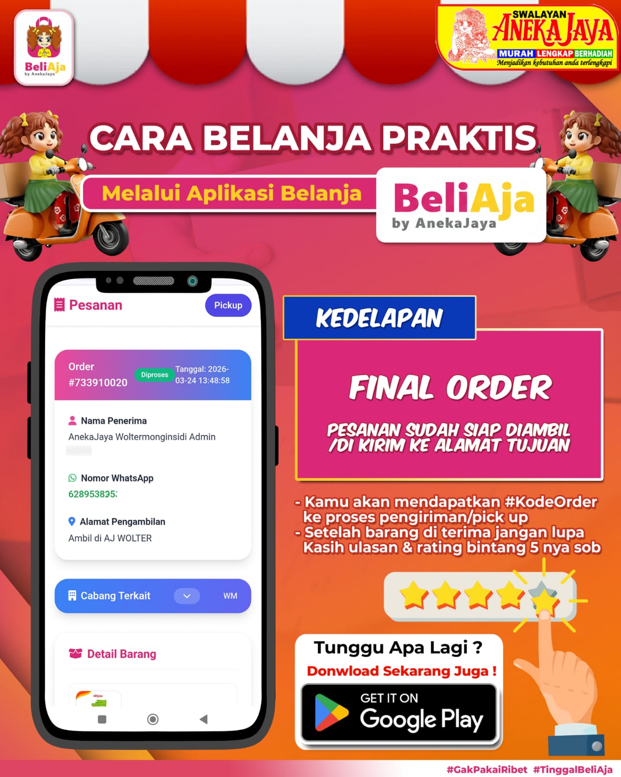 Panduan Langkah 8